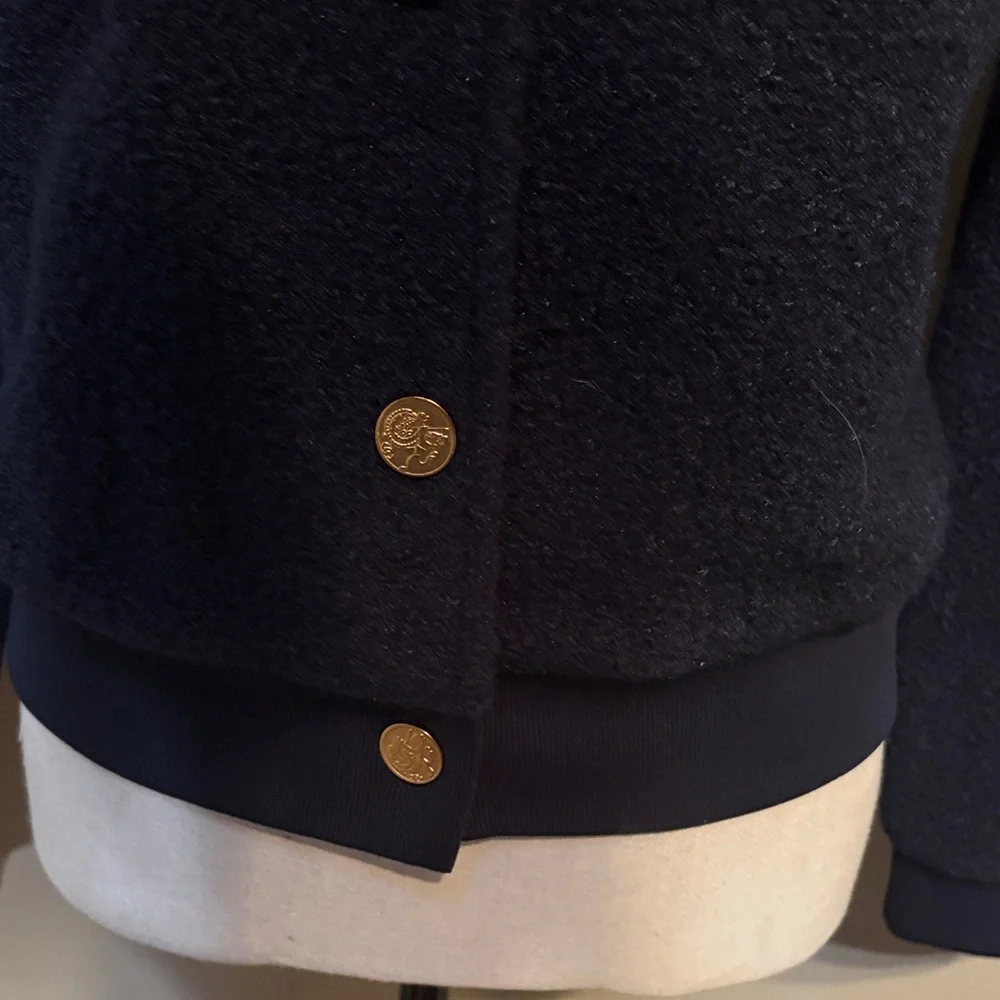 J.Crew Bouclé Bomber Jacket - Picture 6 of 8